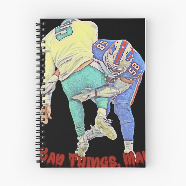 Item preview, Bad Things Man Football Tackle Sports designed and sold by GermaineDumont.