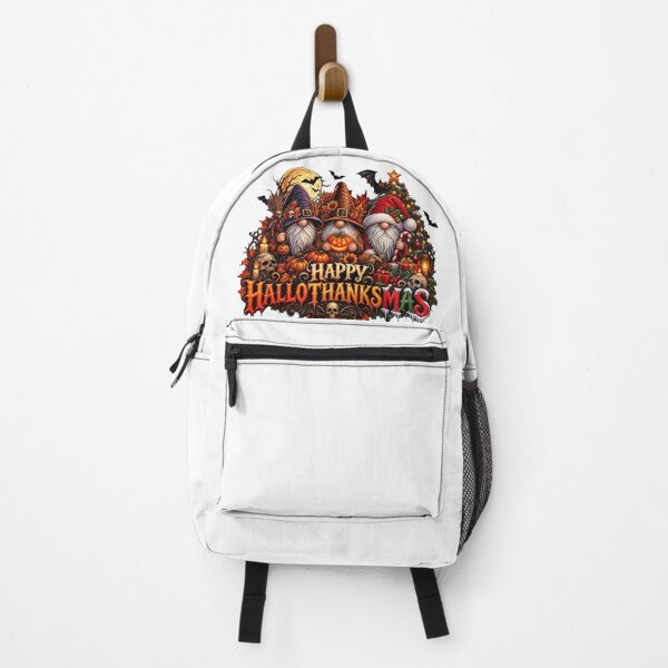 Item preview, Happy Hallothanksmas Gnomes Lover Halloween Merry Christmas designed and sold by QuiteOrbit.