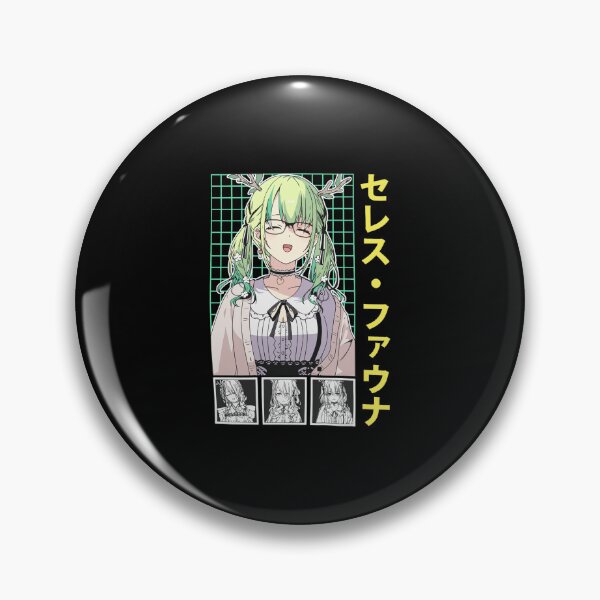 Item preview, Nature Guardian VTuber Retro Grid Aesthetic designed and sold by RAPHAEMATTH.