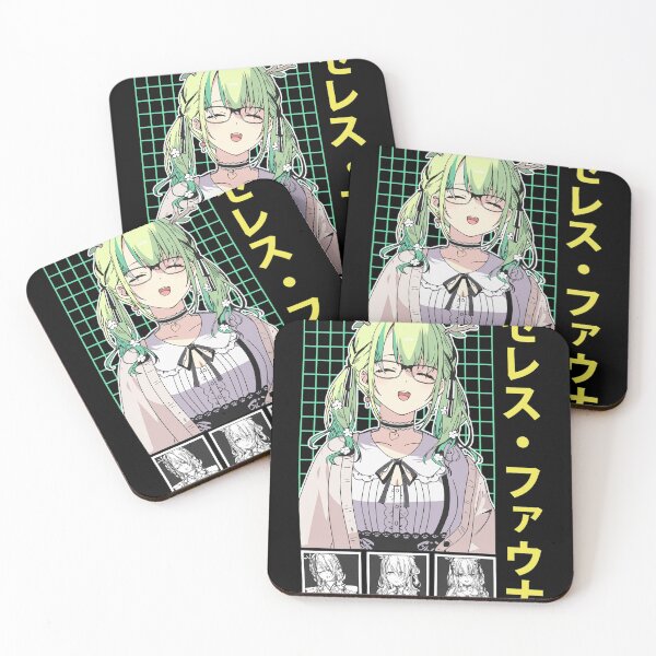 Item preview, Nature Guardian VTuber Retro Grid Aesthetic designed and sold by RAPHAEMATTH.