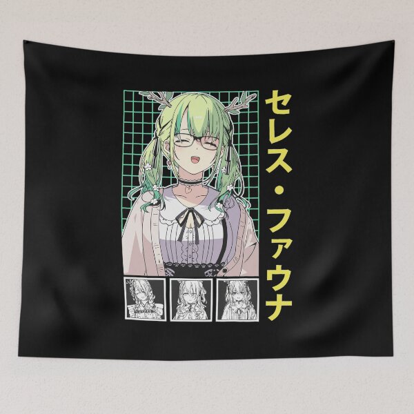 Item preview, Nature Guardian VTuber Retro Grid Aesthetic designed and sold by RAPHAEMATTH.