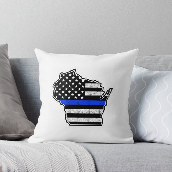 Item preview, Wisconsin thin blue line  designed and sold by The Fire Locker.