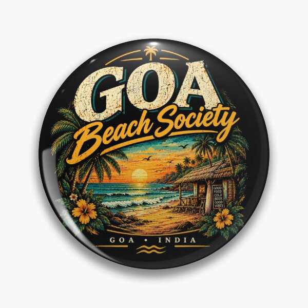 Item preview, Goa Beach Society designed and sold by Goanheartprints.