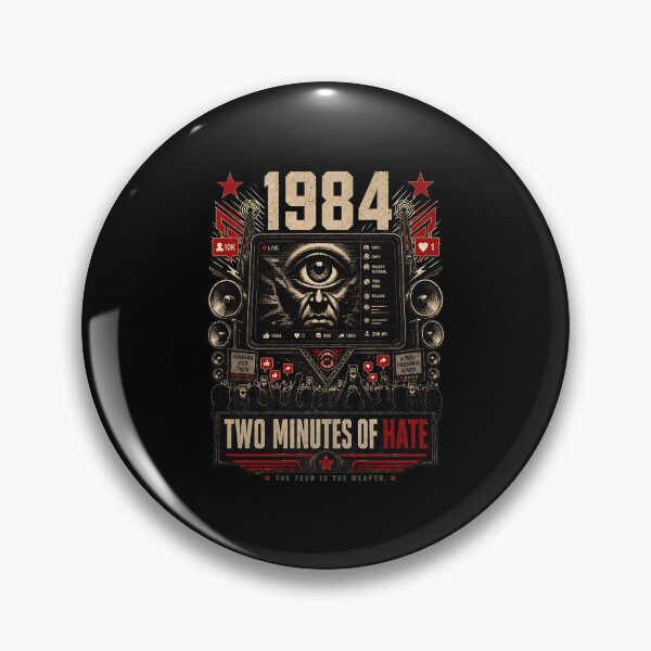 Item preview, Dystopian Surveillance 1984 Social Media Control  designed and sold by Mccracker40.