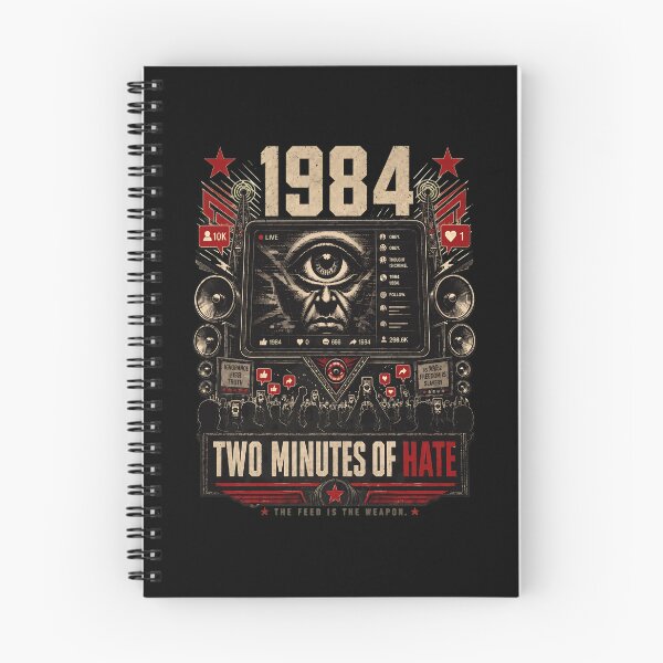Item preview, Dystopian Surveillance 1984 Social Media Control  designed and sold by Mccracker40.