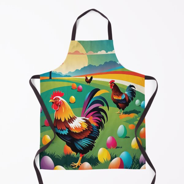 Item preview, Avian Rainbow Maker: The Easter Egger Chicken designed and sold by ShopieHome.