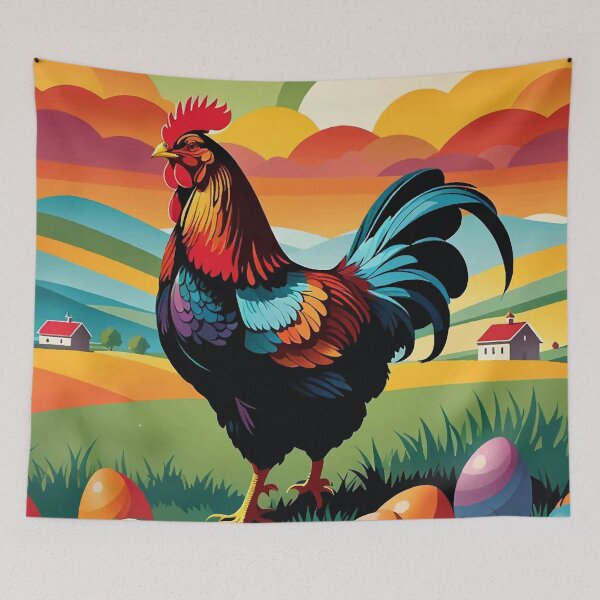 Item preview, Beyond Blue: The Colorful World of Easter Egger Chicken designed and sold by ShopieHome.