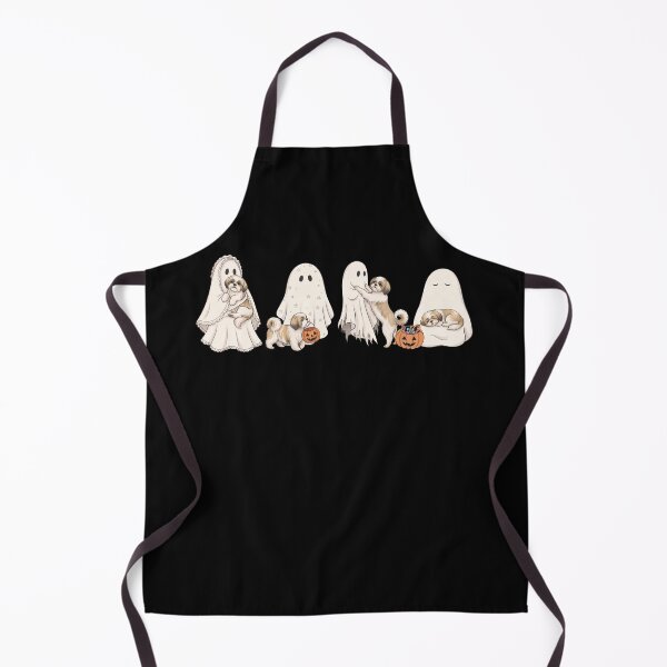 Item preview, Shih Tzu Halloween Boo Pumpkin Dog Lover designed and sold by dian-rody-crest.