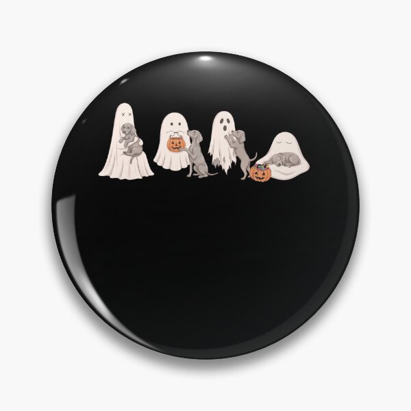 Item preview, Weimaraner Halloween Boo Pumpkin Dog Lover designed and sold by dian-rody-crest.