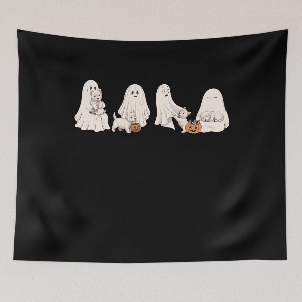 Item preview, West Highland White Terrier Halloween Boo Pumpkin Dog Lover designed and sold by dian-rody-crest.