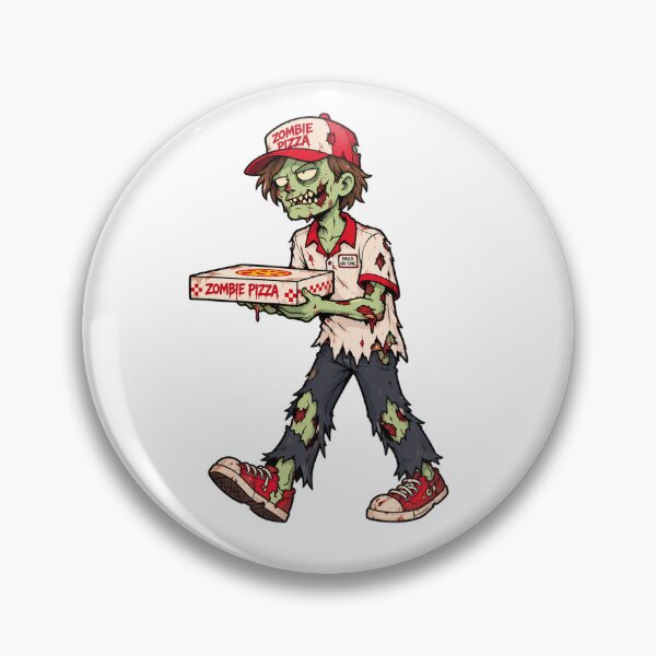 Aperçu de l'œuvre Zombie livreur de pizzas créée et vendue par Quistlor.