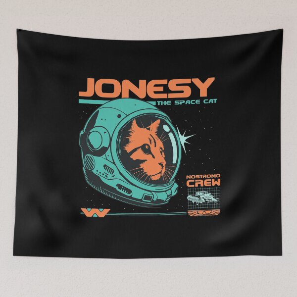 Item preview, Jonesy The Space Cat Nostromo Crew  designed and sold by THOMASTISTE.
