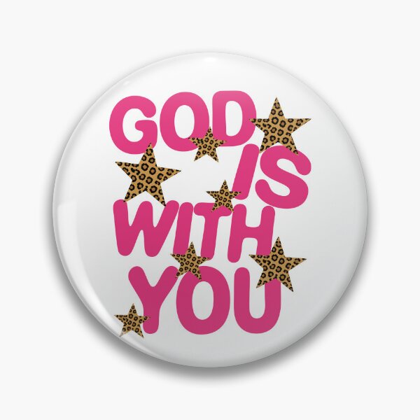 Item preview, God Is With You Leopard designed and sold by Rucrative5698.