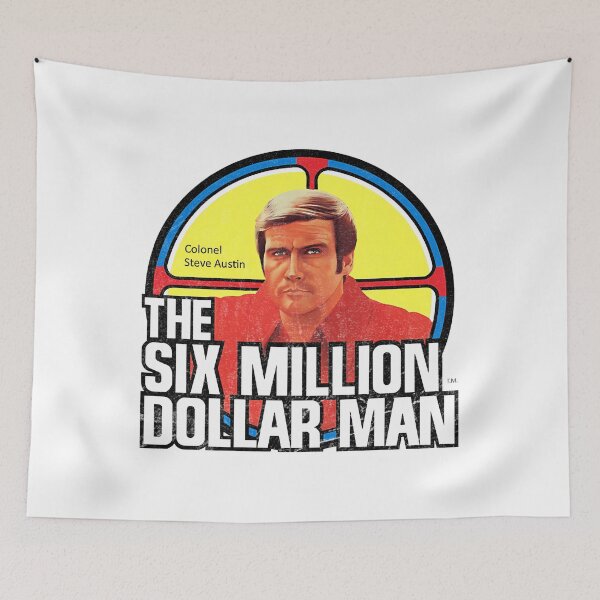 Item preview, The Six Million Dollar Man Logo designed and sold by ItsTAKO.