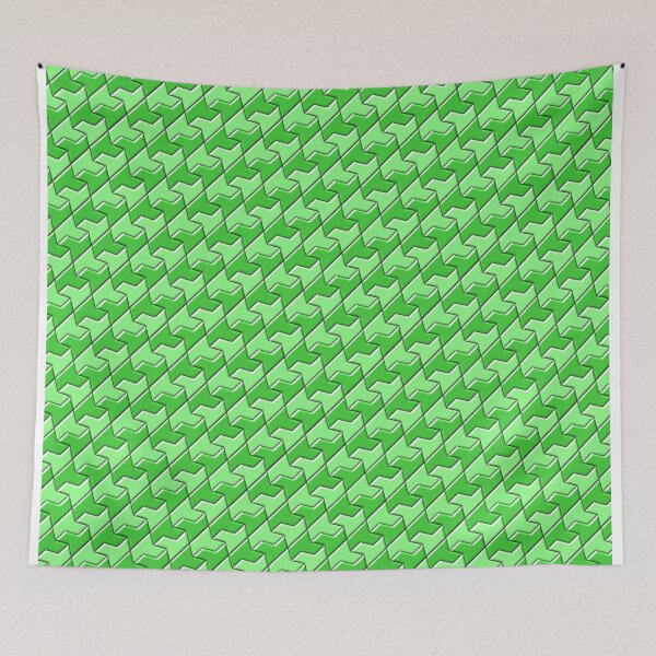 Item preview, Bubble houndstooth, green designed and sold by mntimg.