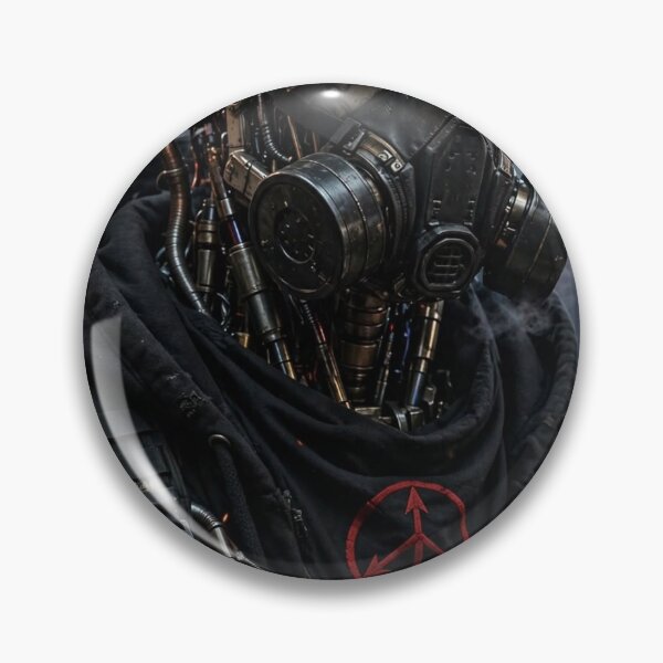 Item preview, Cyberpunk Steampunk Cyborg Resistance Fighter designed and sold by THEDOWNLOADZ.