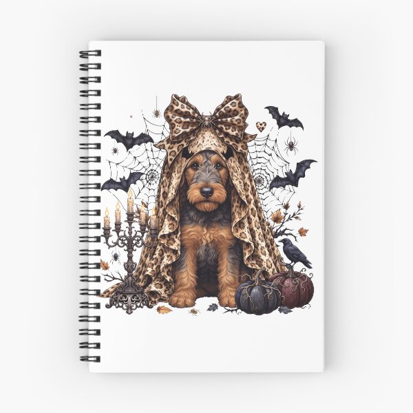 Item preview, Airedale Terrier Halloween Boo Pumpkin Dog Mom Lover designed and sold by dian-rody-crest.
