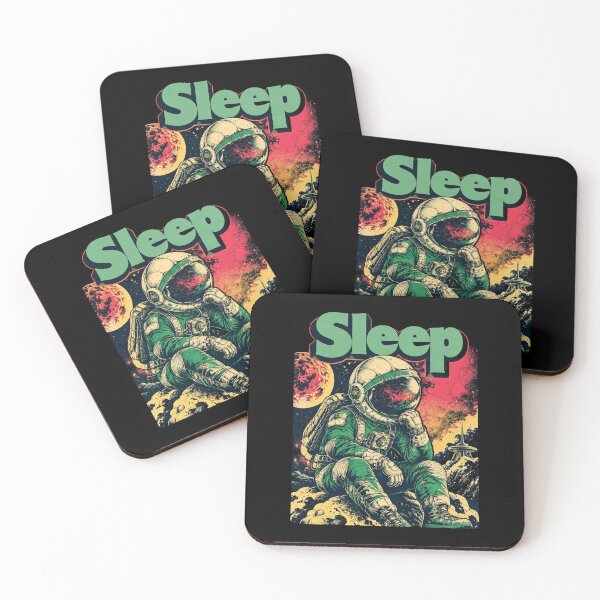 Item preview, Sleep Astronaut Retro designed and sold by BostickirisArts.