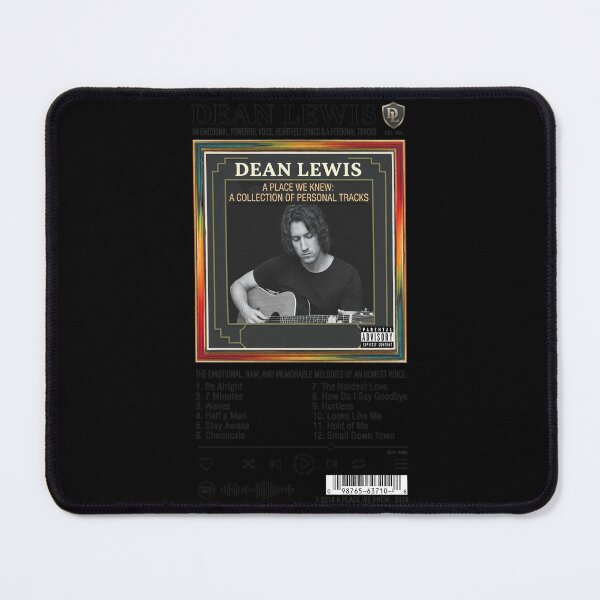 Item preview, Dean Lewis Acoustic Tracklist Tribute designed and sold by THOMASTISTE.