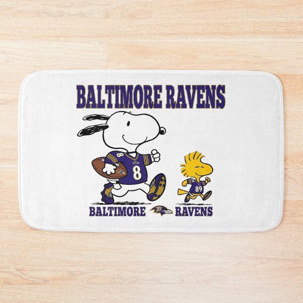 Item preview, Snoopy Baltimore Ravens Game Day Football Fan Art designed and sold by CaneufeyCip.