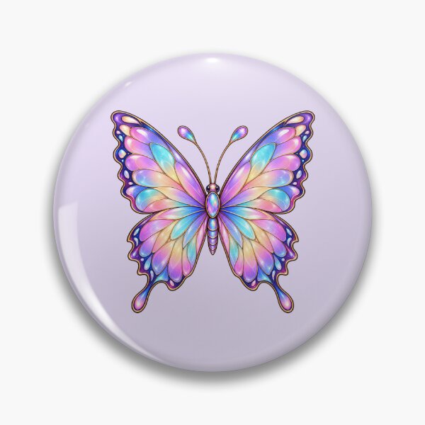 Item preview, Pastel Fantasy Butterfly – Iridescent Rainbow Fairy Wings designed and sold by HO•Designs.