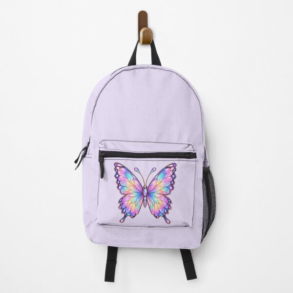 Item preview, Pastel Fantasy Butterfly – Iridescent Rainbow Fairy Wings designed and sold by HO•Designs.