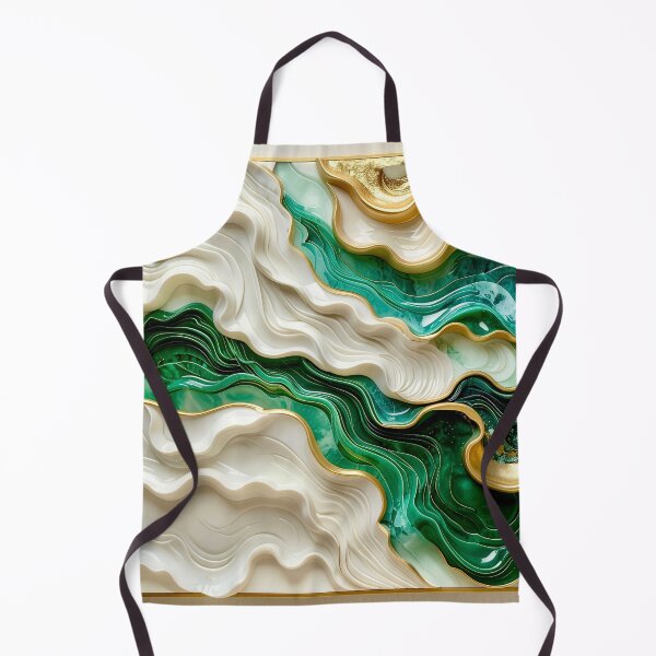Item preview, Sculptural Jade Ribbon Vortex with Kintsugi Gold designed and sold by Vicky Brago-Mitchell®.