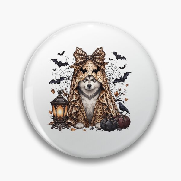 Item preview, Alaskan Malamute Halloween Boo Pumpkin Dog Mom Lover designed and sold by dian-rody-crest.