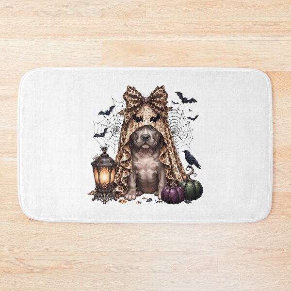 Item preview, American Staffordshire Terrier Halloween Boo Pumpkin Dog Mom Lover designed and sold by dian-rody-crest.