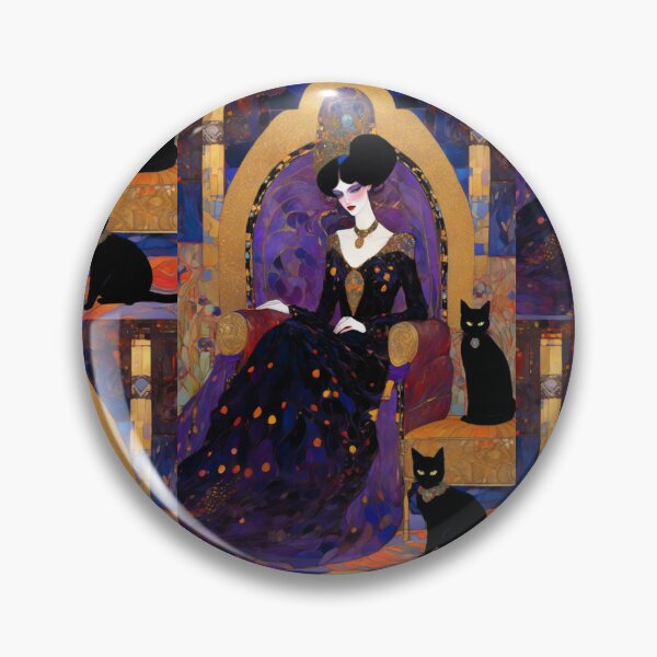 Item preview, Evening With the Cats designed and sold by TheDarkWardrobe.