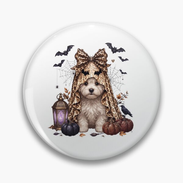 Item preview, Bichon Frise Halloween Boo Pumpkin Dog Mom Lover designed and sold by dian-rody-crest.