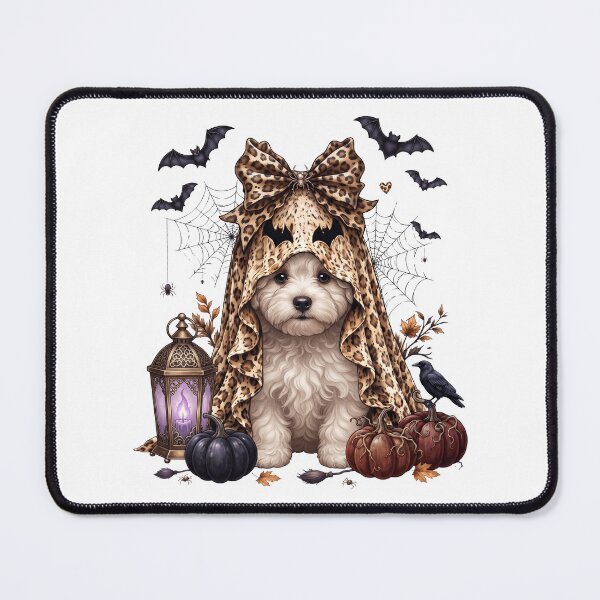 Item preview, Bichon Frise Halloween Boo Pumpkin Dog Mom Lover designed and sold by dian-rody-crest.
