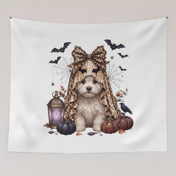 Item preview, Bichon Frise Halloween Boo Pumpkin Dog Mom Lover designed and sold by dian-rody-crest.