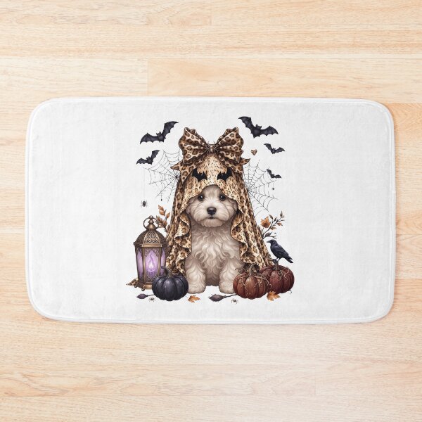 Item preview, Bichon Frise Halloween Boo Pumpkin Dog Mom Lover designed and sold by dian-rody-crest.