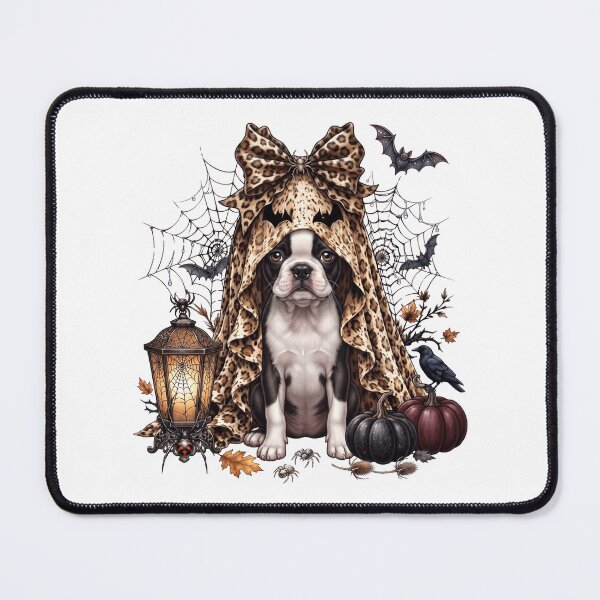 Item preview, Boston Terrier Halloween Boo Pumpkin Dog Mom Lover designed and sold by dian-rody-crest.