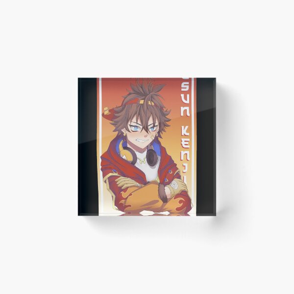 Item preview, Sun Kenji Anime Boy VTuber Portrait Design designed and sold by DENMSTAD.