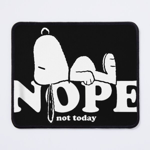 Item preview, Peanuts Snoopy Nope Love designed and sold by AnyaHi1.