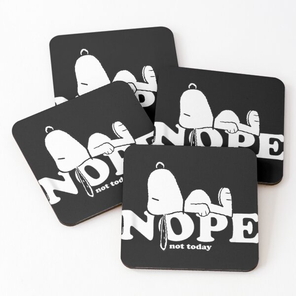 Item preview, Peanuts Snoopy Nope Love designed and sold by AnyaHi1.
