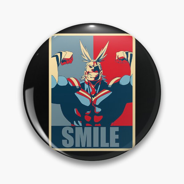 Item preview, All Might Smile Poster Style My Hero Academia designed and sold by josh-pencil.