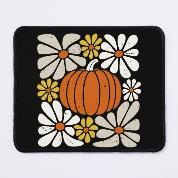 Item preview, Groovy Fall Pumpkin Retro Floral Daisy Autumn Season designed and sold by haitrieuic96.