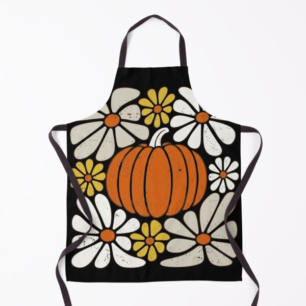 Item preview, Groovy Fall Pumpkin Retro Floral Daisy Autumn Season designed and sold by haitrieuic96.