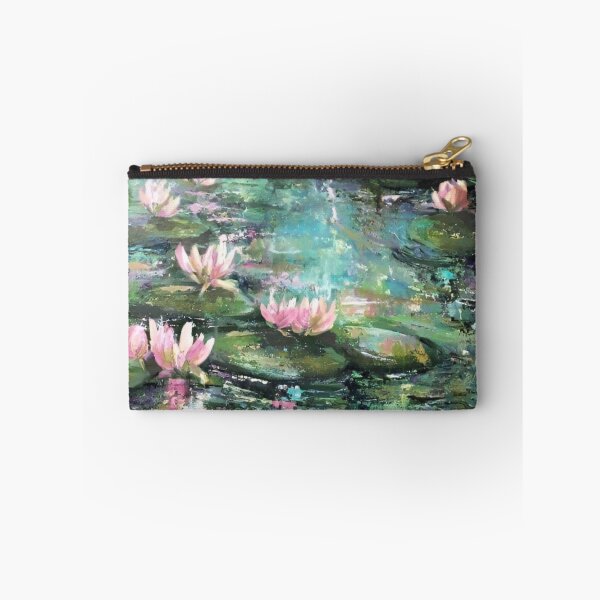 Item preview, Water Lilies by Claude Monet Fan Art Watercolor Painting Vintage Botanical Floral Flowers Nature Digital Illustration designed and sold by Matt_Smith.