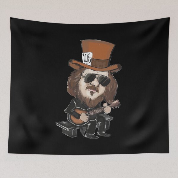 Item preview, Rock Legend Hatter Musician Caricature designed and sold by THOMASTISTE.