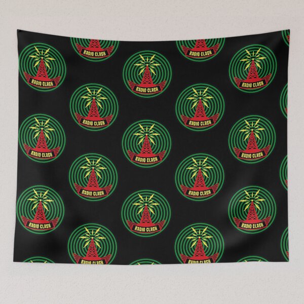 Item preview, 1980S Vintage Style British Punk Rock Radio Clash Retro Graphic designed and sold by Dresdendesign.