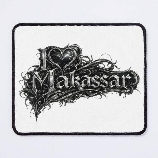 Item preview, I Love Makassar designed and sold by Cukupsehatlah.