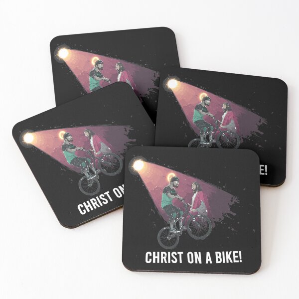 Item preview, Christ On A Bike Funny Cycling  designed and sold by DENMSTAD.