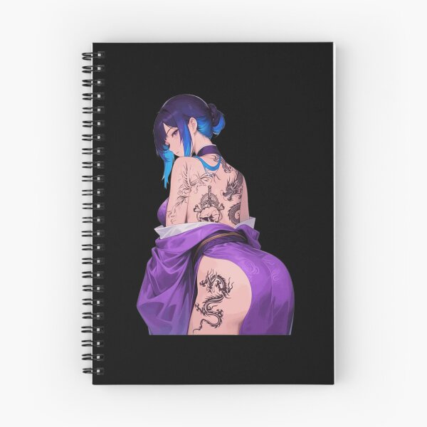 Item preview, Mysterious Dragon Tattoo Anime Girl designed and sold by Mccracker40.