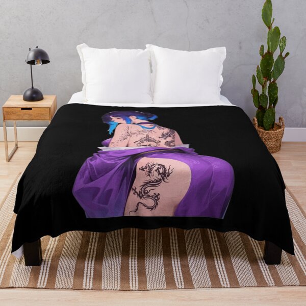 Item preview, Mysterious Dragon Tattoo Anime Girl designed and sold by Mccracker40.