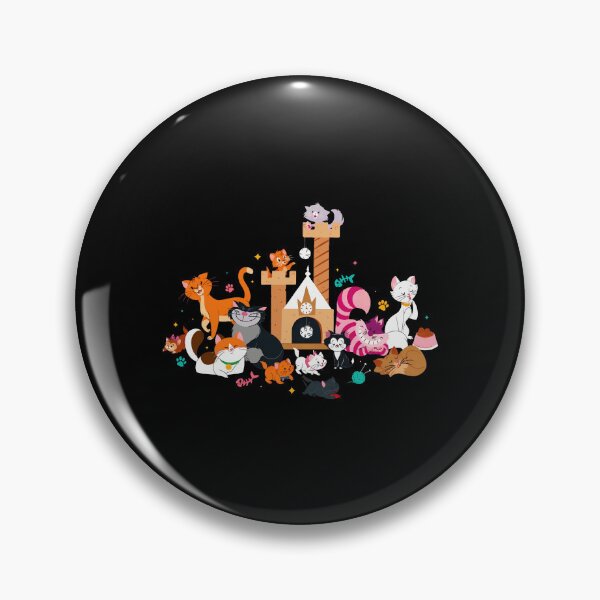 Item preview, Whimsical Cat Castle Friends Design designed and sold by Osazuwa92.