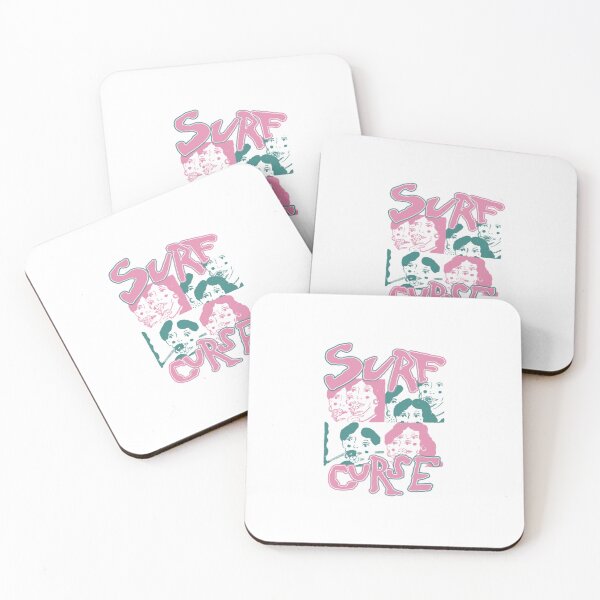 Item preview, Pink & Green Silhouette Indie Rock Band designed and sold by CochraneCo.